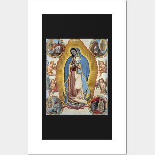 Our Lady of Guadalupe Virgin Mary Mexico Appraitions Posters and Art